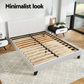 Artiss Bed Frame QUEEN Size White NEO