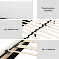 Artiss Bed Frame QUEEN Size White NEO
