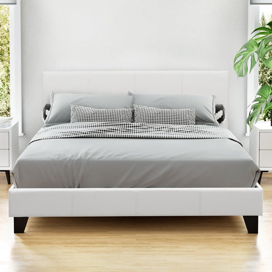 Artiss Queen Bed Frame White NEO