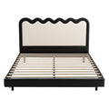 Artiss Queen Bed Frame, Floating Design with RGB LED and USB Charging