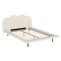 Artiss QUEEN Bed Frame Boucle Beige