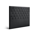 Artiss DOUBLE Bed Head Headboard Charcoal Fabric CAPPI