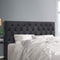 Artiss KING Bed Headboard Fabric Charcoal CAPPI