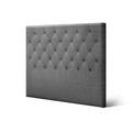 Artiss KING SINGLE Bed Head Headboard Grey Fabric CAPPI