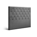 Artiss KING SINGLE Bed Head Headboard Grey Fabric CAPPI