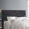 Artiss QUEEN Bed Head Headboard Charcoal Fabric
