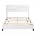 Artiss QUEEN Bed Frame Adjustable Headboard Storage Charging Ports Beige