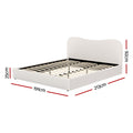 Artiss KING Bed Frame Boucle DARA