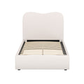 Artiss Single Bed Frame Boucle Grey Upholstered