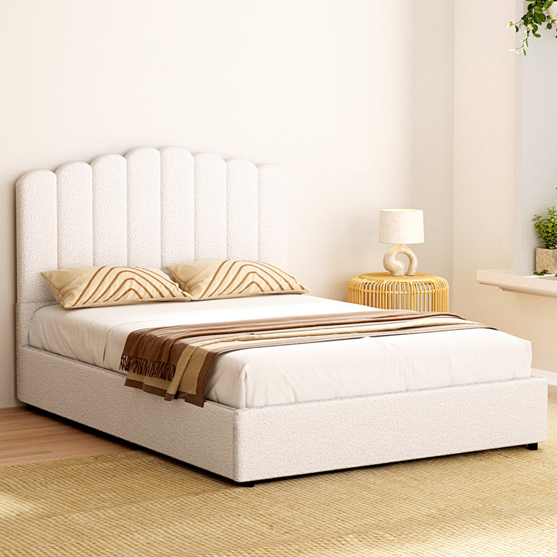 Artiss DOUBLE Bed Frame Boucle FION