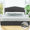 Artiss King Bed Frame Velvet Grey