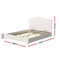 Artiss Bed Frame KING Size Boucle FION