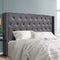 Artiss KING Bed Head Headboard Grey Fabric LUCA