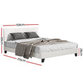 Artiss QUEEN Bed Frame Boucle NEO