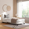 Artiss Single Bed Frame Boucle Fabric NEO