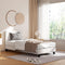 Artiss Single Bed Frame Boucle Fabric NEO