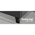 Artiss DOUBLE Bed Frame Charcoal TINO