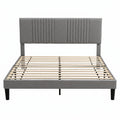 Artiss Queen Bed Frame with Adjustable Headboard, Grey, 300kg Capacity