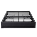 Artiss DOUBLE Bed Frame Storage Drawers RGB Lights Charging Station