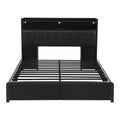Artiss Queen Bed Frame with Storage Headboard, 2 Drawers, Charging Station& LED Light