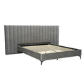 Artiss QUEEN Bed Frame Velvet Grey