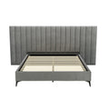 Artiss QUEEN Bed Frame Velvet Grey