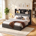 Artiss Queen Bed Frame with Storage, 4 Drawers and Charging Station