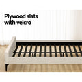 Artiss King Bed Frame Mattress Set Platform Pocket Coil Linen