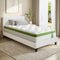 Artiss Single Bed Frame Mattress Set 30cm Medium Firm Boucle
