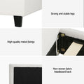 Artiss Single Bed Frame Mattress Set 30cm Medium Firm Boucle