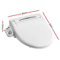 Cefito Electric Bidet Toilet Seat LED Heated Remote Control