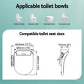 Cefito Smart Electric Bidet Toilet Seat D-Shape SIAA Certified