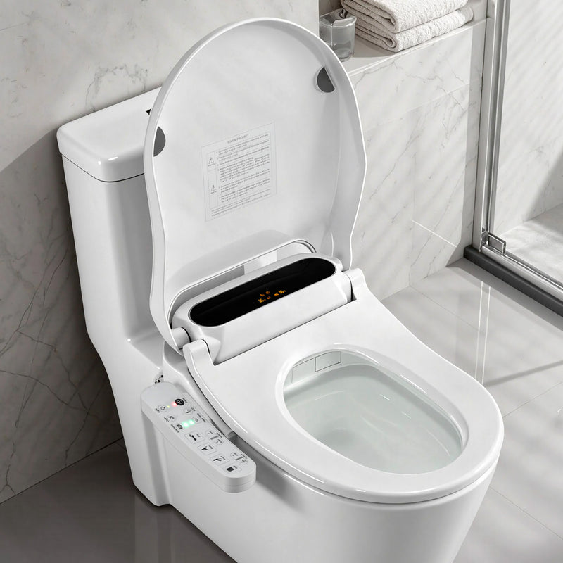 Cefito Smart Electric Bidet Toilet Seat Heated Dryer LED