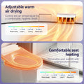 Cefito Smart Bidet Toilet Seat Heated Dryer Auto Wash Remote