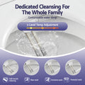 Cefito Electric Bidet Toilet Seat D-Shape Heated Air Dryer