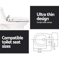 Cefito Bidet Toilet Seat Non-Electric Auto Water Spray Knob Control