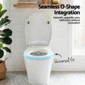 Cefito Non Electric Bidet Toilet Seat O-Shape Dual Nozzle
