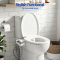 Cefito Non-Electric Bidet Attachment Dual Nozzle Cold Water Toilet