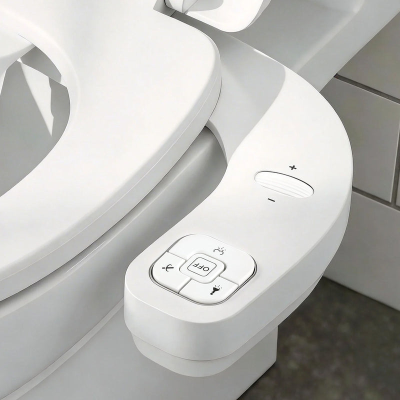 Cefito Bidet Attachment Dual Nozzle Self-Cleaning Cold Water Toilet