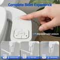 Cefito Bidet Attachment Dual Nozzle Self-Cleaning Cold Water Toilet