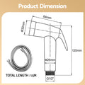 Cefito Handheld Bidet Sprayer Toilet 1.5m Stainless Steel Hose