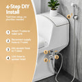 Cefito Handheld Bidet Sprayer Toilet 1.5m Stainless Steel Hose