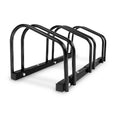 Weisshorn 3 Bike Stand Rack Floor Storage Holder Black