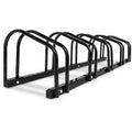 Weisshorn 5 Bike Rack Stand Floor Bicycle Storage Parking Holder Black