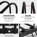 Weisshorn 5 Bike Rack Stand Floor Bicycle Storage Parking Holder Black