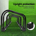 Weisshorn 5 Bike Rack Stand Floor Bicycle Storage Parking Holder Black