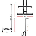 Weisshorn Bike Parking Stand 4-in-1 Vertical Floor Rack 24