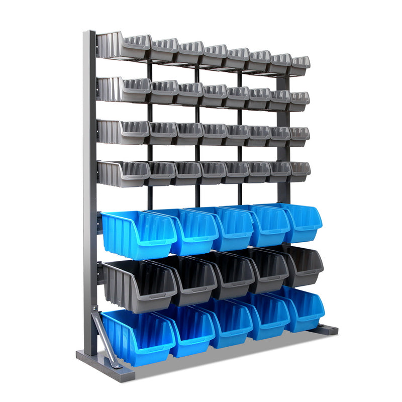 Giantz 47 Bin Storage Rack Freestanding Steel Frame