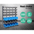 Giantz 47 Bin Storage Rack Freestanding Steel Frame
