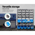 Giantz 47 Bin Storage Rack Freestanding Steel Frame